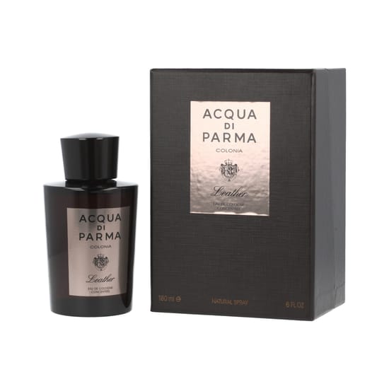 Elegant bottle of acqua di parma colonia leather concentrée edt
