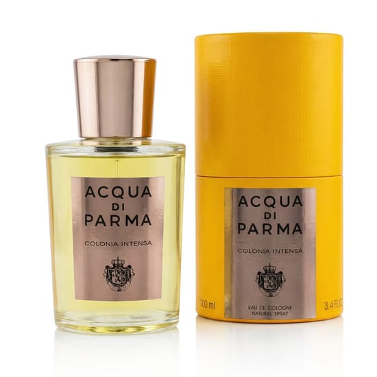 Unpacked bottle of Acqua Di Parma Colonia Intensa EDT standing upright