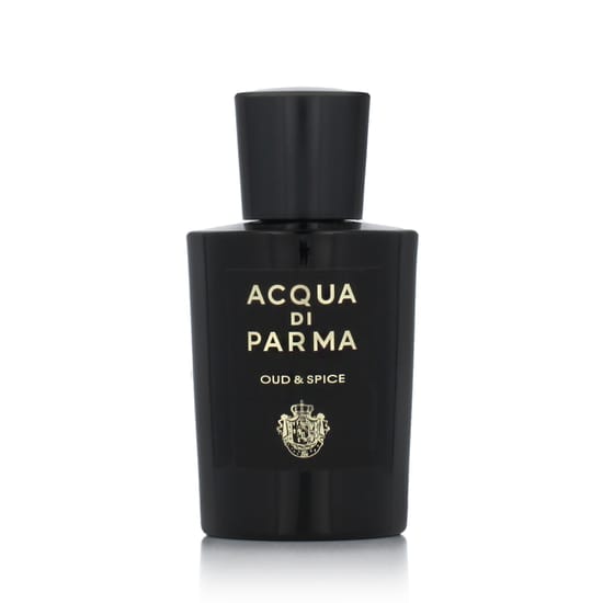 Elegant bottle of Acqua di Parma Oud & Spice EDP