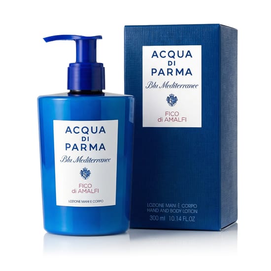 Elegant packaging of Acqua di Parma Blu Mediterraneo Fico di Amalfi Body Lotion