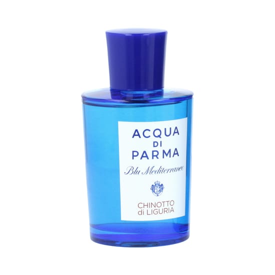 Elegant bottle of Acqua di Parma Blu Mediterraneo Chinotto di Liguria EDT