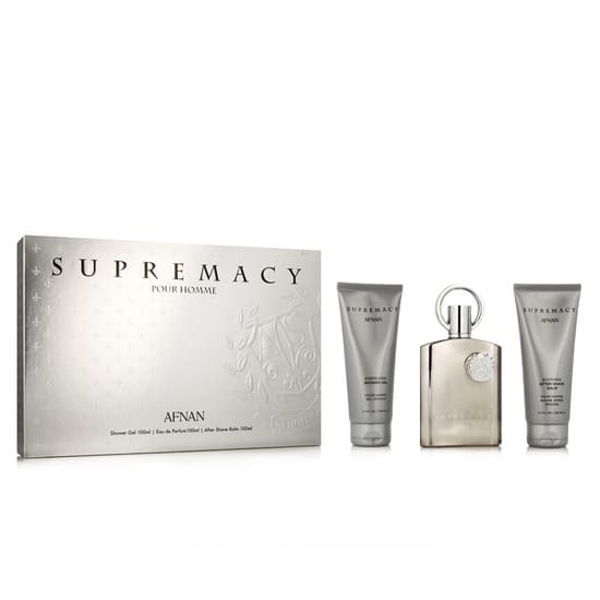 Afnan Supremacy Silver EDP 100 ml bottle close-up