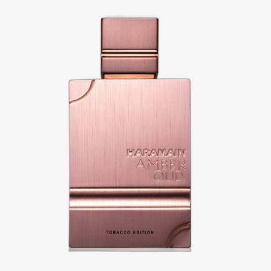 Al Haramain Amber Oud Tobacco Edition EDP packaging Unpacked bottle of Al Haramain Amber Oud Tobacco Edition EDP