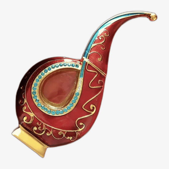 Close-up of Al Haramain Oyuny Perfumed Oil bottle