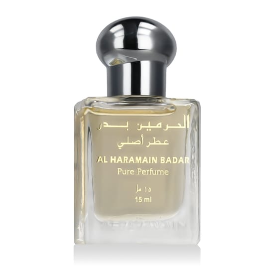 Al Haramain Badar Pure Perfume pudel lähedalt