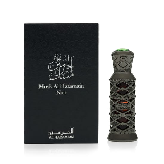 Elegantne pudel Al Haramain Musk Al Haramain Noir parfümeeritud õli