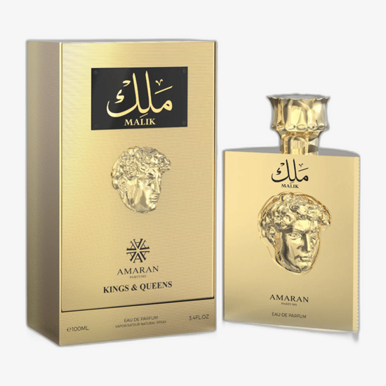 Современный флакон AMARAN PERFUMES Kings & Queens Malika EDP – универсальный элегантный аромат