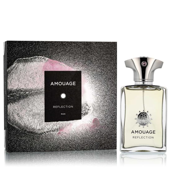 Amouage Reflection Man parfüümi pudel lähedalt