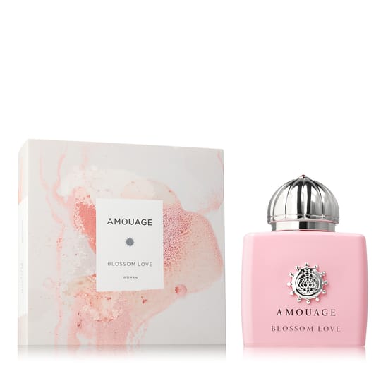 Amouage Blossom Love Woman EDP – pudel ja pakend