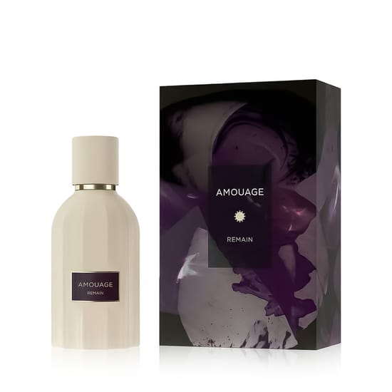Elegant bottle of Amouage Remain Essence de Parfum