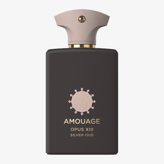 Elegant bottle of amouage opus xiii – silver oud edp