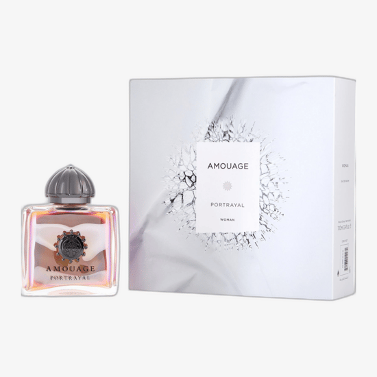 Elegant bottle of Amouage Portrayal Woman Eau de Parfum