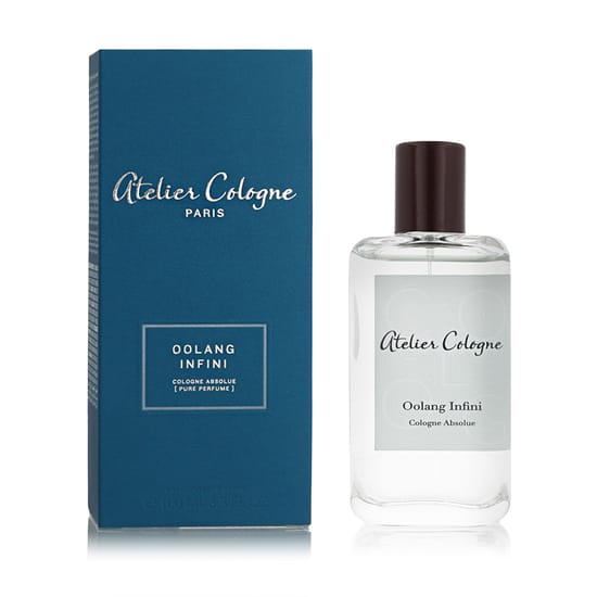 Original packaging of Atelier Cologne Oolang Infini EDT Atelier Cologne Oolang Infini EDT perfume bottle close-up
