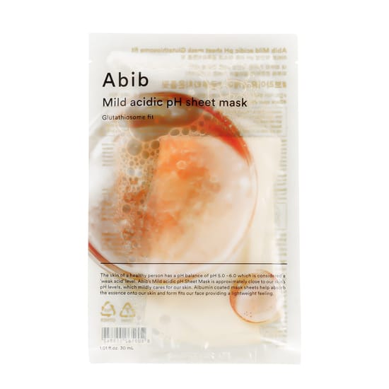 Abib Mild Acidic Ph Sheet Mask Glutathiosome Fit