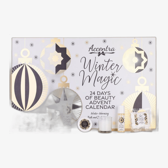 Accentra Winter 7 Days of Beauty cosmetic set Accentra Winter 7 Days of Beauty cosmetics set in packaging