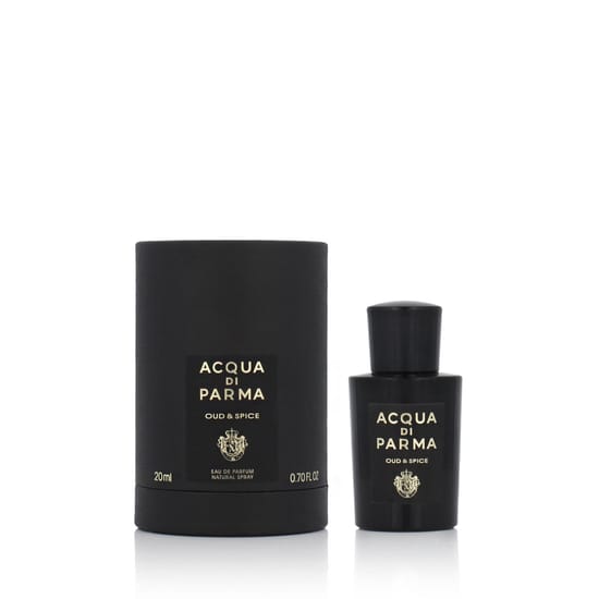 Elegant bottle of Acqua di Parma Oud & Spice EDP