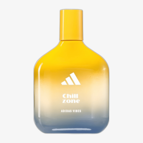 Adidas Vibes Chill Zone EDP bottle close-up