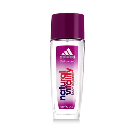 Дезодорант Adidas Natural Vitality в стильной стеклянной упаковке