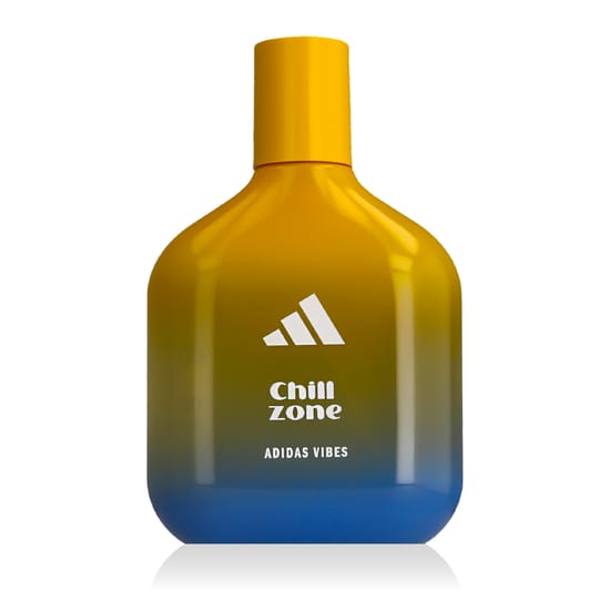 Adidas Vibes Chill Zone EDP bottle close-up