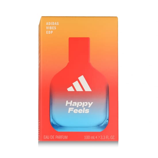 Adidas Vibes Happy Feels EDP Bottle Close-Up