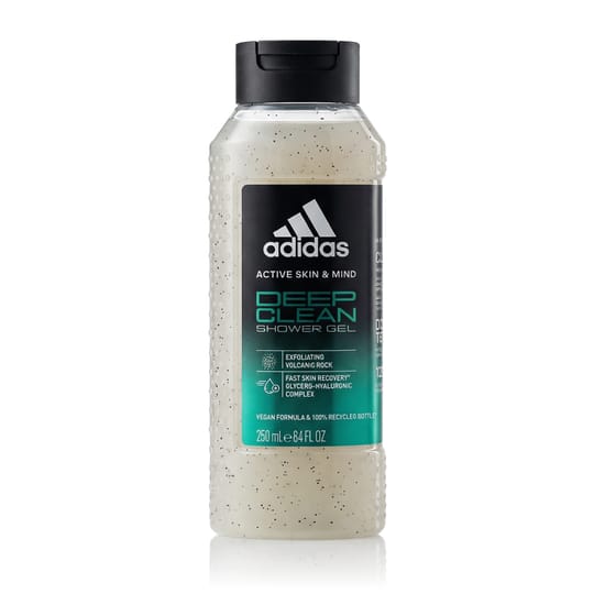 Adidas sügavpuhastav parfümeeritud dušigeeli pudel