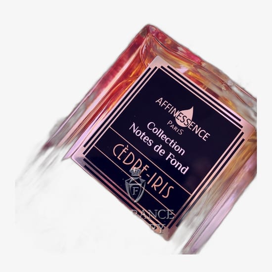 Elegant bottle of Affinessence Cedre-Iris EDP