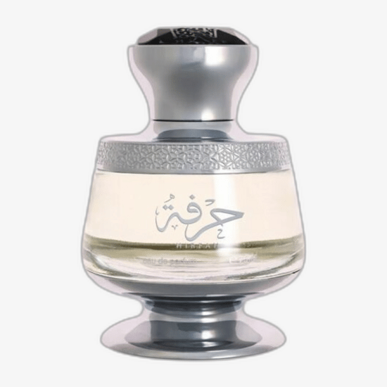 Бутылка парфюма Ahmed al Maghribi Hirfah EDP крупным планом