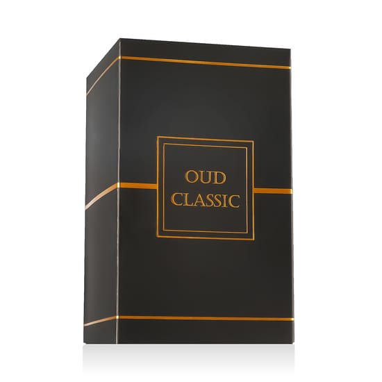 Close-up of the Ahmed Al Maghribi Oud Classic EDP bottle