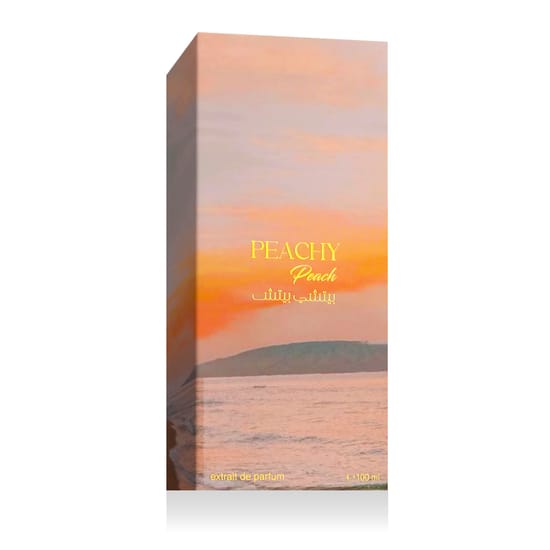 Bottle of Ahmed Al Maghribi Peachy Peach EP fragrance