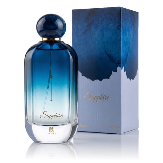 Bottle of Ahmed Al Maghribi Sapphire EDP