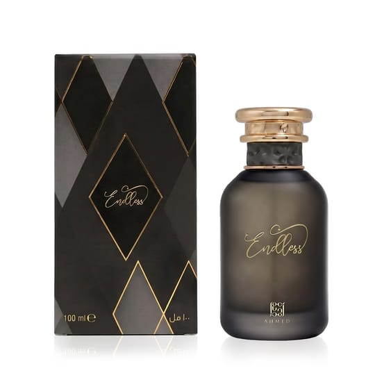 Elegant bottle of Ahmed Al Maghribi Endless EDP