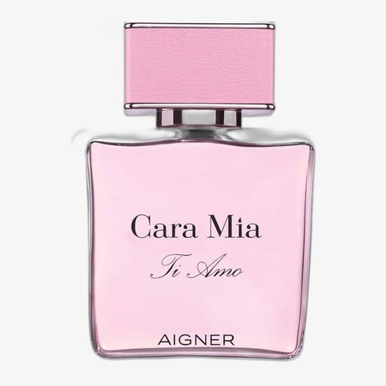 Оригинальная упаковка aigner cara mia ti amo edp Бутылка aigner cara mia ti amo edp вблизи