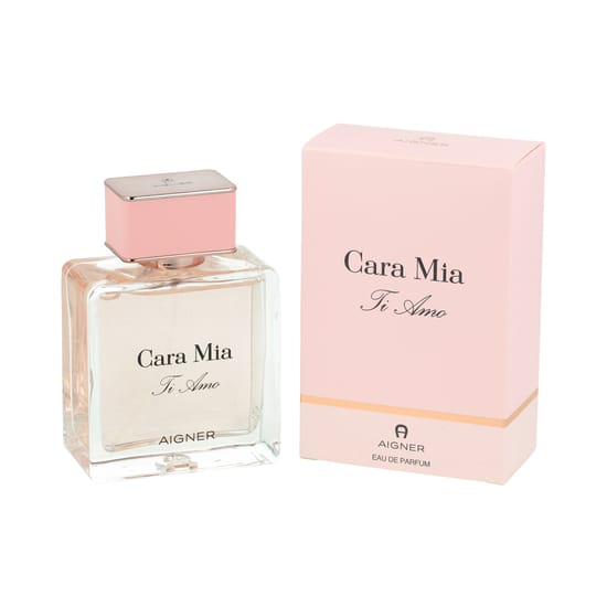 Оригинальная упаковка aigner cara mia ti amo edp Бутылка aigner cara mia ti amo edp вблизи