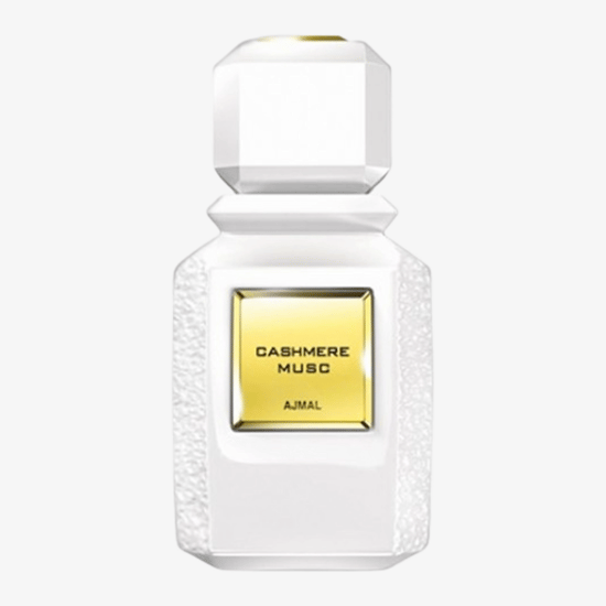 Unpacked bottle of Ajmal Cashmere Musk EDP