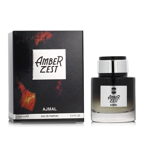 Ajmal amber zest edp - флакон и упаковка