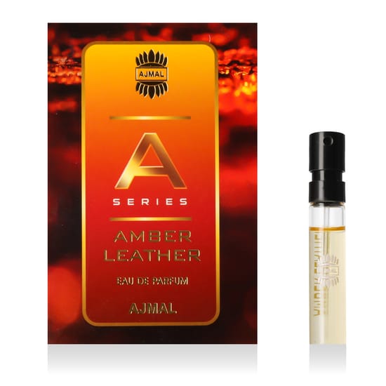 Ajmal Amber Leather EDP – изображение флакона и упаковки