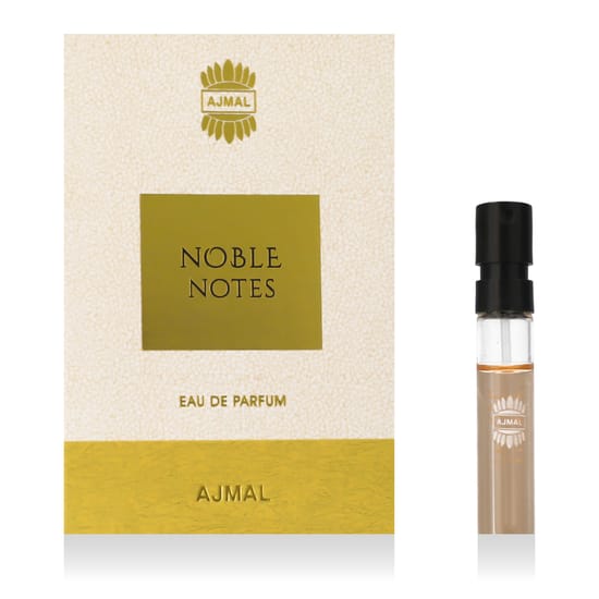 Ajmal Noble Notes EDP - pudel ja elegantne pakend