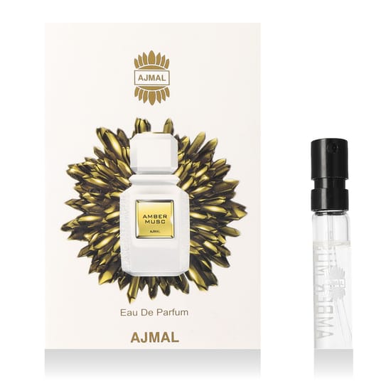 Флакон Ajmal Amber Musc EDP с элегантным дизайном