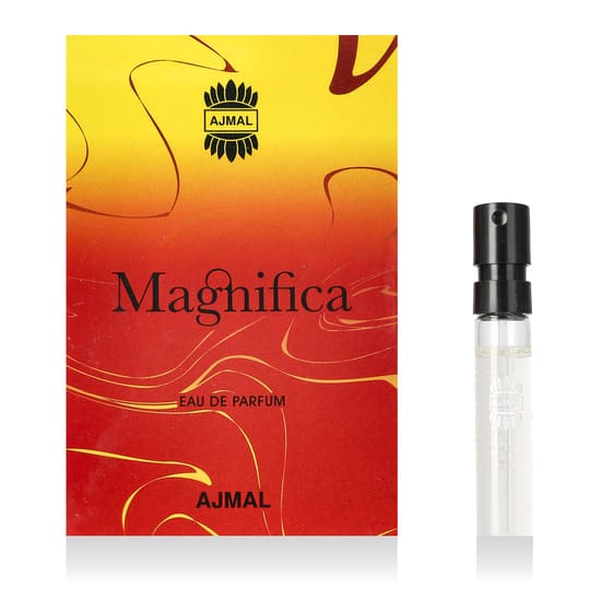 Элегантный флакон Ajmal Magnifica EDP, отражающий его роскошный дизайн