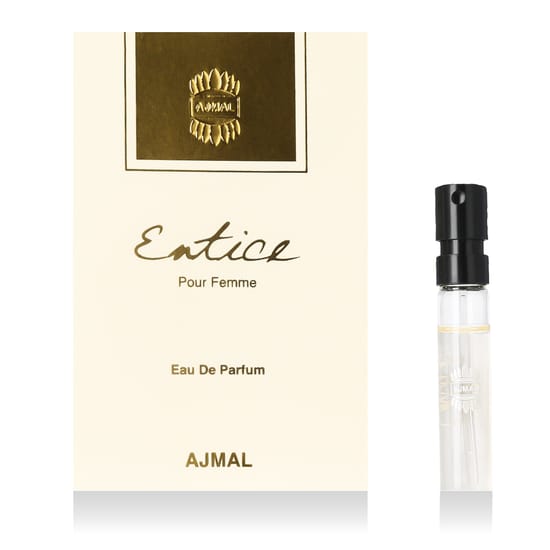 Флакон Ajmal Entice Pour Femme EDP крупным планом