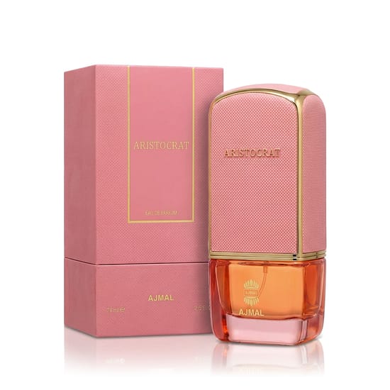 Элегантный флакон Ajmal Aristocrat Rosé EDP