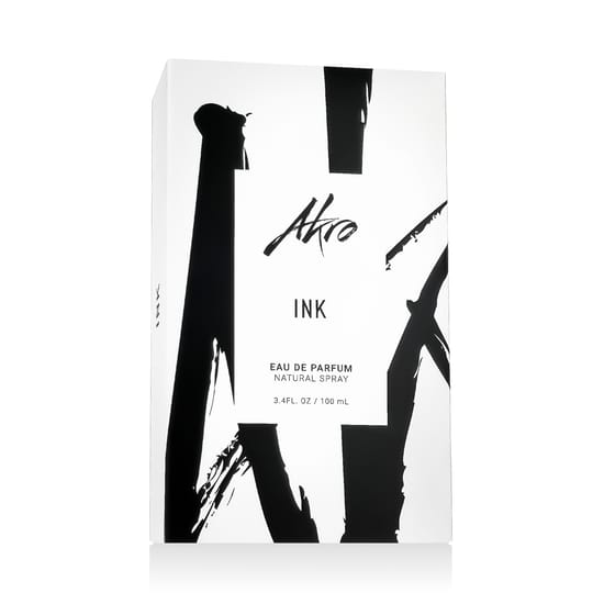 Бутылка парфюма Akro Ink EDP вблизи