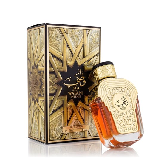 Elegant bottle of Al Wataniah Watani Intense EDP