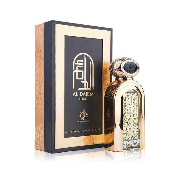 Al Wataniah Al Daiem Elixir EDP pudel lähedalt