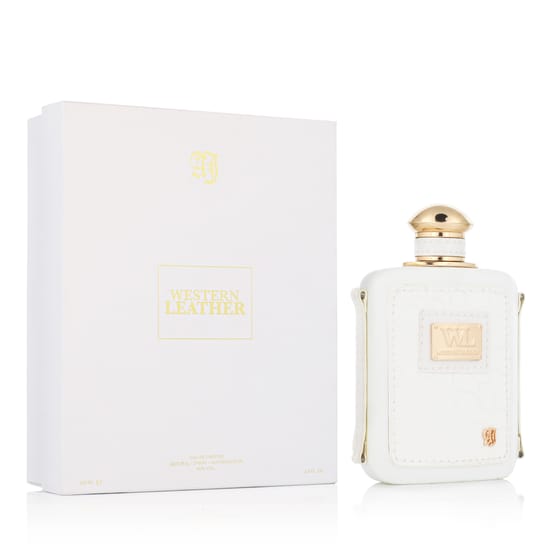Elegant bottle of Alexandre.J Western Leather White EDP