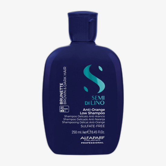 Alfaparf Milano Semi Di Lino Brunette Intense Anti-Orange Low Shampoo pudel
