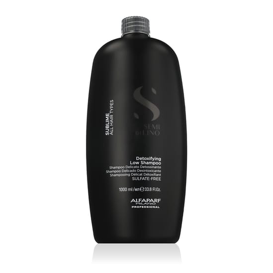 Флакон alfaparf milano semi di lino sublime detoxifying low shampoo 1000 мл