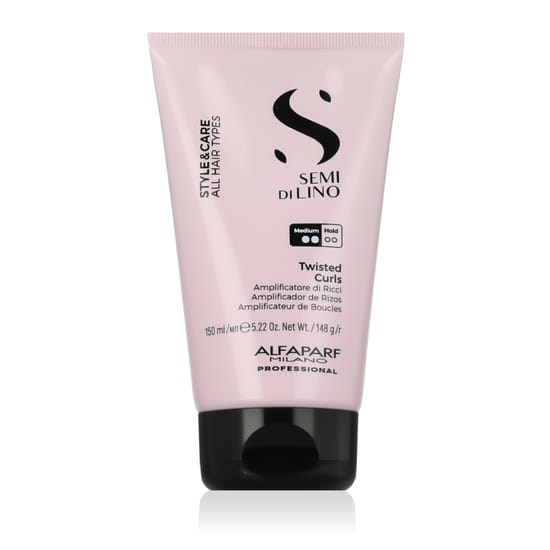 Alfaparf Milano Semi Di Lino Twisted Curls Styling Cream stiilses pakendis