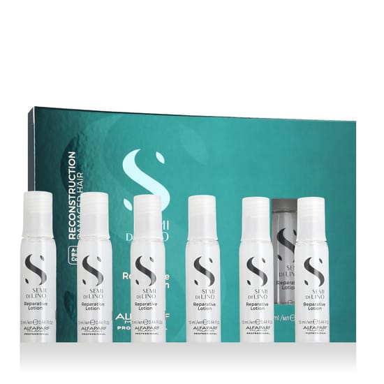 Alfaparf Semi Di Lino Reconstruction Reparative Lotion pakend lähedalt