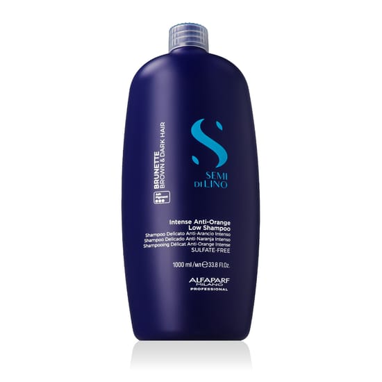 Alfaparf Milano Semi Di Lino Brunette Intense Anti-Orange Low Shampoo pudel